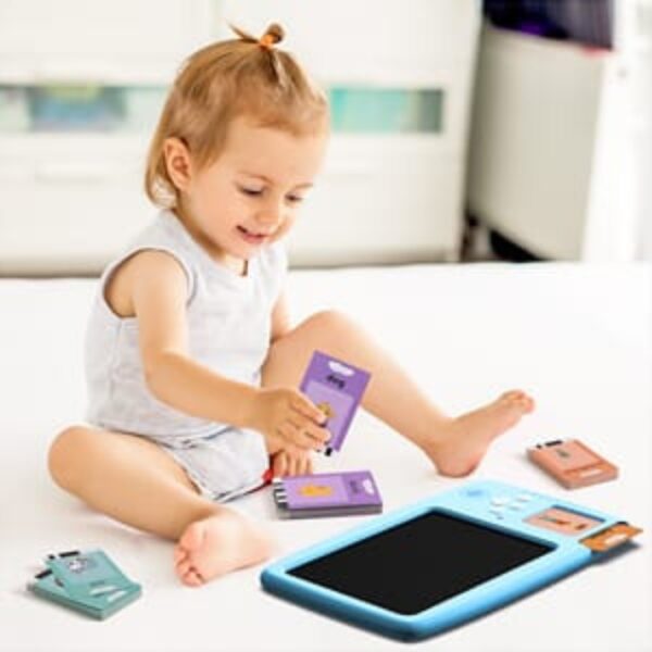 LCD Tablet + English Speaking Educational Cards